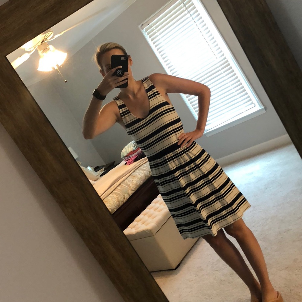 Jcrew stripe dress